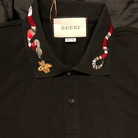 gucci snake t shirt fake|gucci polo snake collar.